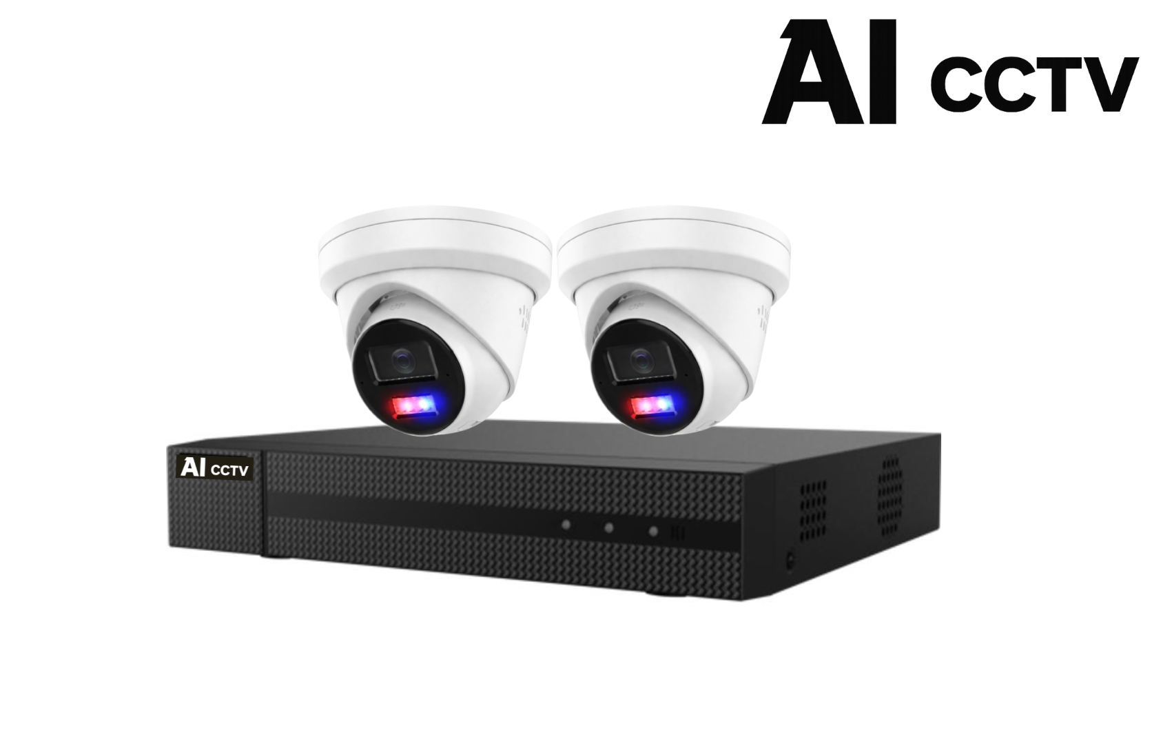 AI CCTV 4CH Active Guard 8CH Kit – 2 Deterrence Cameras (8MP) Product vendor