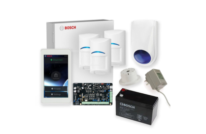 Bosch 3000 Series Alarm Kit with 5 TouchOne Code Pad, 3 x Bosch Gen2 PIRS and Accessories