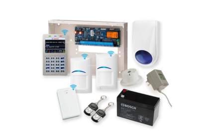Bosch 6000 Series Alarm Kit with Smart Wifi Keypad, 2 x Bosch Gen2 Wireless PIRS and 2 x Premium Key Fobs