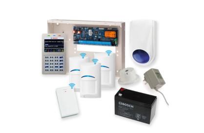 Bosch 6000 Series Alarm Kit with Smart Keypad, 3 x Bosch Gen2 Wireless PIRS and Accessories