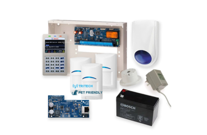 Bosch 6000 Series Alarm Kit with Smart Keypad, 3 x Bosch Gen2 Tritech PIRS (Pet Friendly) and IP Module