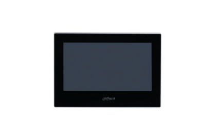 Dahua Lite Series VTH2621G WiFi Indoor Monitor Black, 7" Touch, PoE, Surface, 3 Year, DHI-VTH2621G-WP