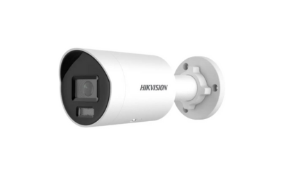 Hikvision DS-2CD2087G2H-LIU 8MP Outdoor ColorVu Mini Bullet Camera, Hybrid Light, Mic, 2.8mm