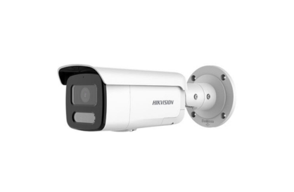 Hikvision DS-2CD2T47G2-LSU/SL 4MP Gen2 Outdoor ColorVu Bullet Camera Liveguard 60m White LED 2.8mm