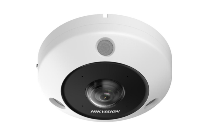 Hikvision DS-2CD6365G1-IVS 6MP Outdoor Fisheye Camera, Built-in Mic, 15m IR, Panoramic, 1.16mm