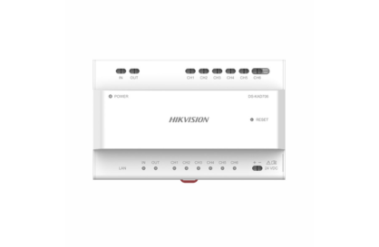 Hikvision DS-KAD706Y-P Gen 2 2 WIRE Intercom, Video/Audio Distributor, up to 6 Devices