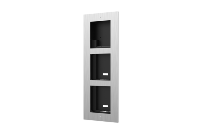 Hikvision DS-KD-ACF3-S Gen2 Video Intercom Flush Mount Housing – 3 Module (Stainless Steel)