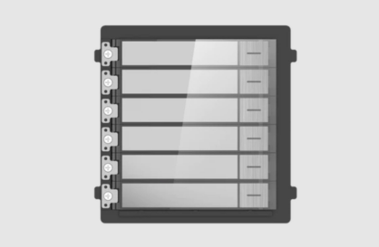 Hikvision Gen2 DS-KD-KK/S Video Intercom Nametag Module (Stainless Steel)