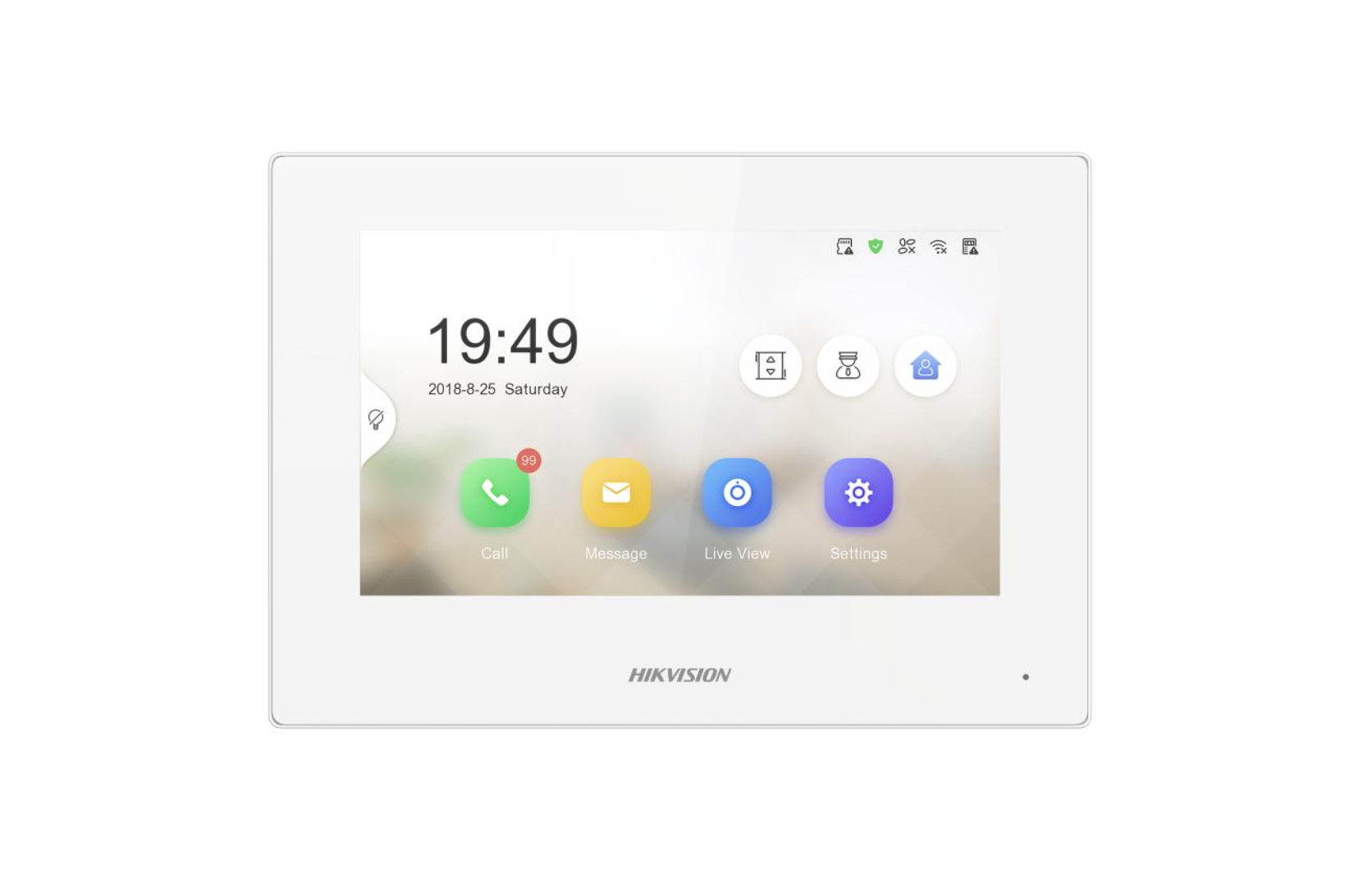 Hikvision DS-KH6320-LE1 7 inch touch IP indoor station White Product vendor