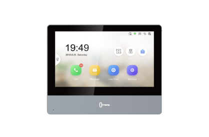 Hikvision DS-KH8350-WTE1 Gen2 Video Intercom 7-Inch Touch Screen Indoor Room Station (with WiFi)