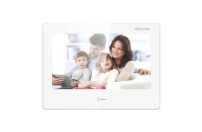 Hikvision DS-KH9310-WTE1 2nd Gen IP Intercom, 7″ Android Room Station, PoE, 12VDC, White