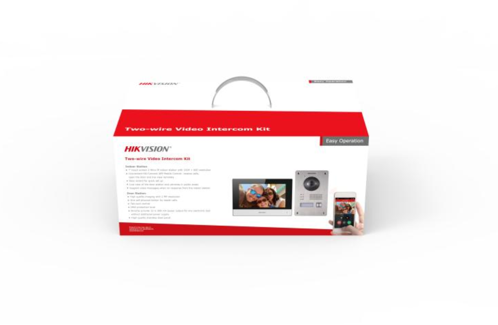 Hikvision DS-KIS703Y-P Two-wire Digital IP Video Intercom Kit Product vendor