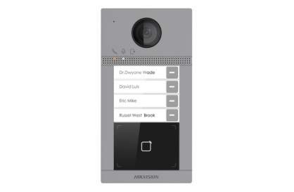Hikvision DS-KV8413-WME1 Gen2 Intercom 4 Button ‘Villa’ Door Station (LAN / WiFi)