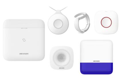 Hikvision AX PRO Duress Alarm Security Kit – Control Panel, Panic Buttons & Sirens