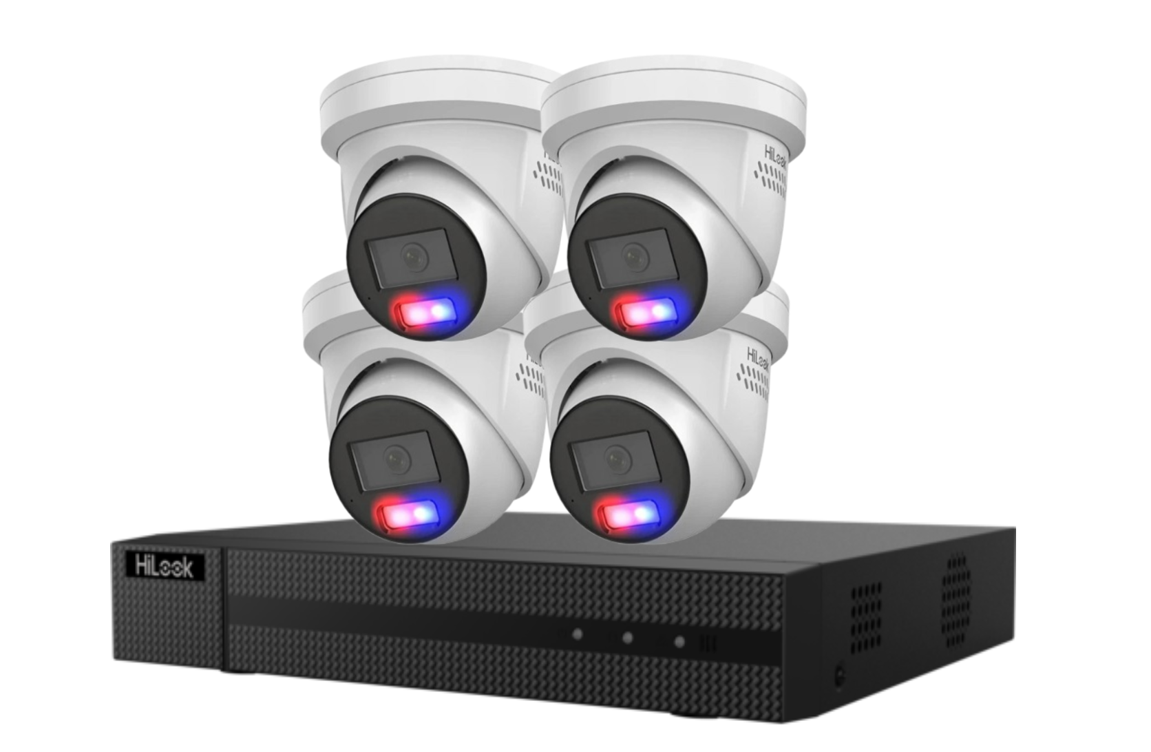 HiLook by Hikvision 6MP Acusense 4 Camera , 4CH NVR Kit – ACDC All in one Camera with Colour Deterrance Product vendor