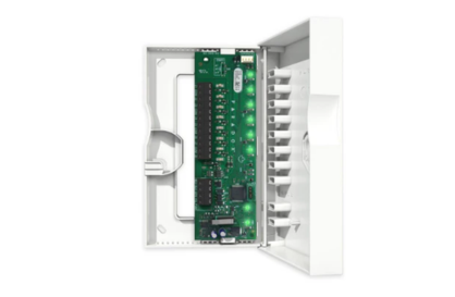 Paradox 8 Zone Expansion Module, Plastic Enclosure, Supports SP, MG and EVO