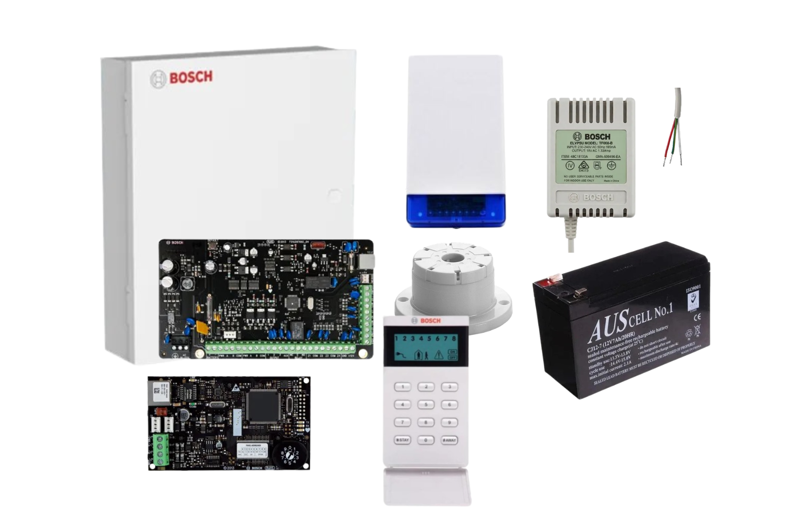 Bosch Solution 2000 IP Alarm Kit with LCD Icon Keypad – No Detectors Product vendor