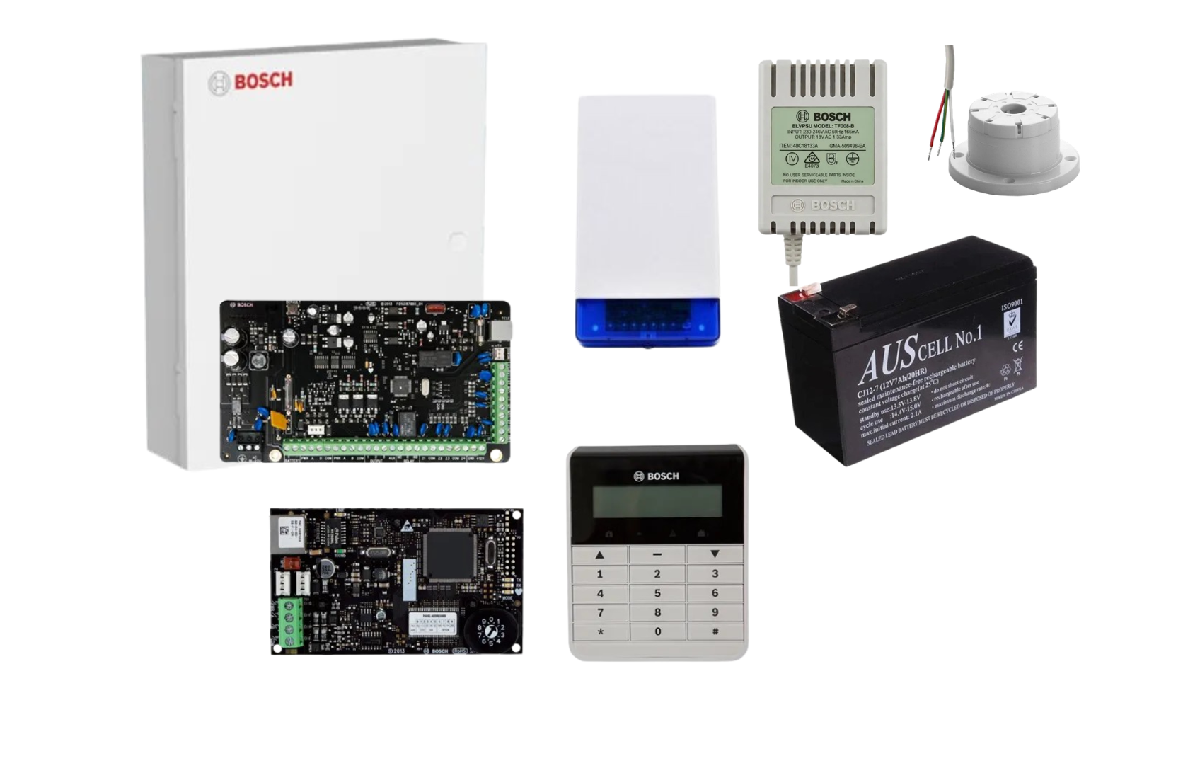 Bosch Solution 3000 IP Alarm Kit with Text Keypad – No Detectors Product vendor