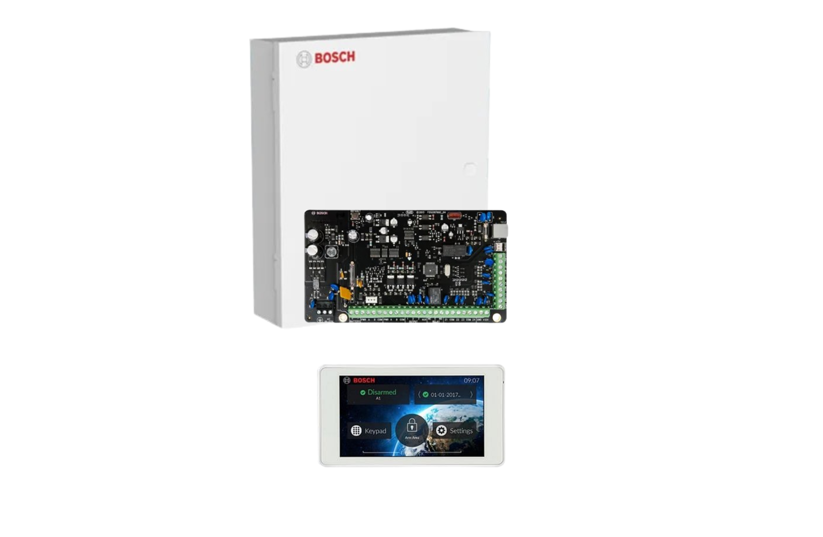 Bosch Solution 3000 Upgrade Kit with 5 Touch Screen Keypad Product vendor
