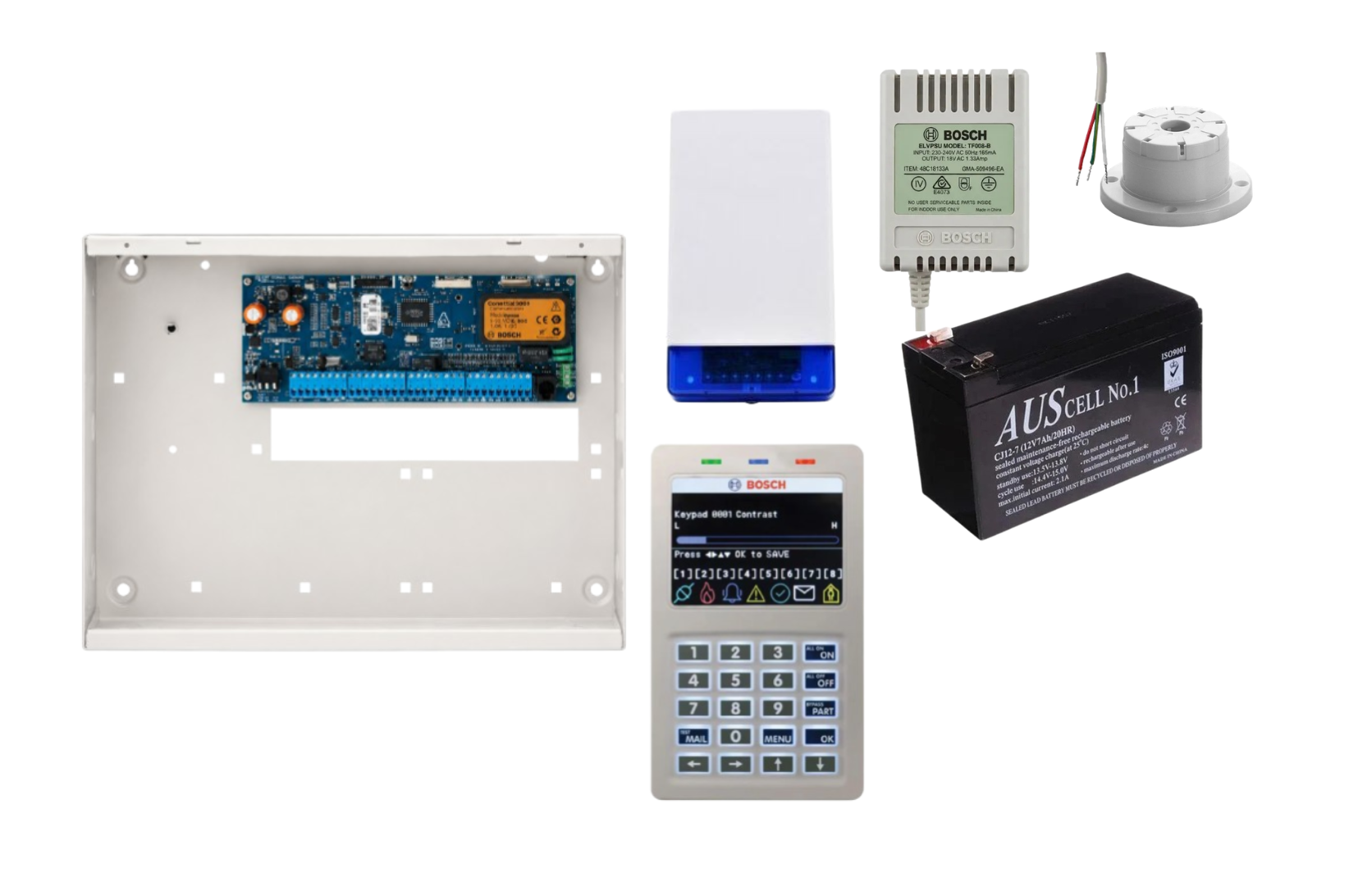 Bosch Solution 6000 Alarm Kit with Smart Keypad – No Detectors Product vendor