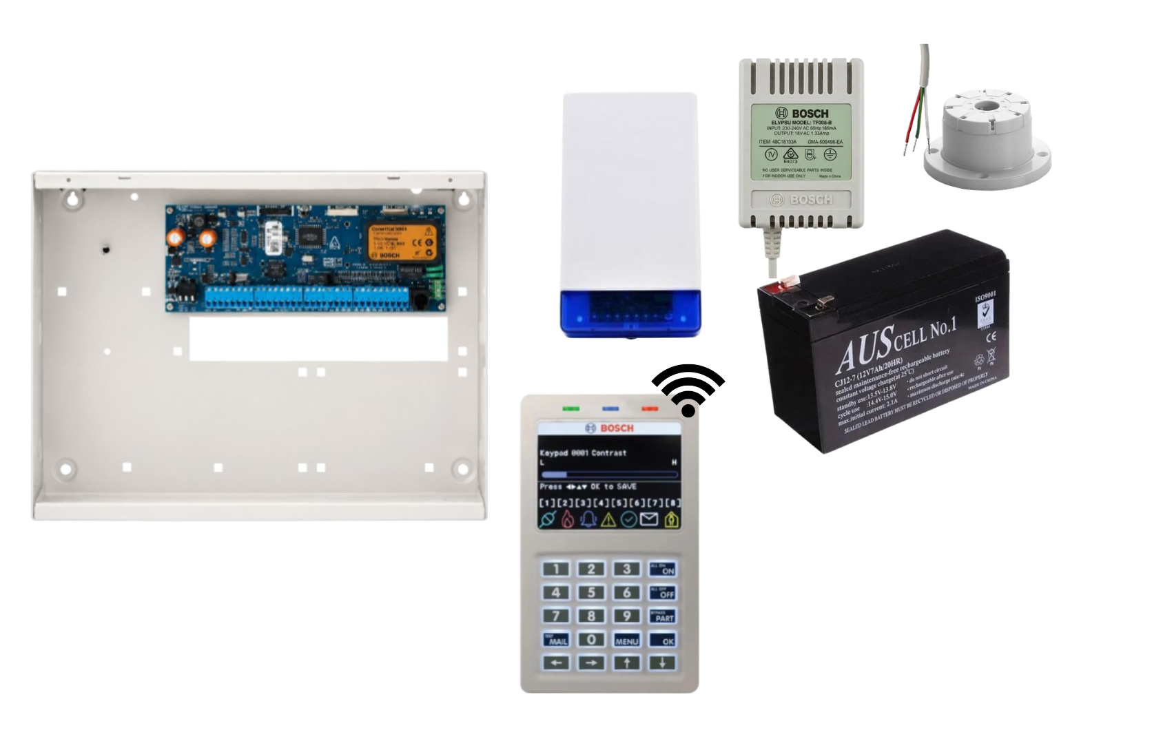 Bosch Solution 6000 Alarm Kit with WiFi Keypad – No Detectors Product vendor