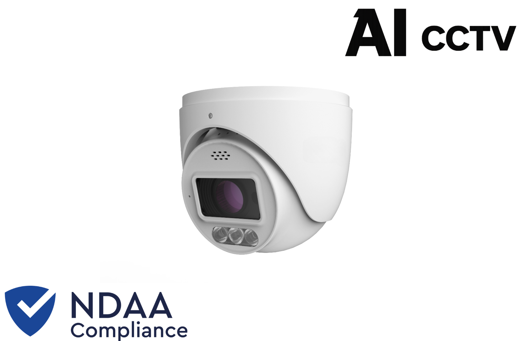 AI-CCTV AI-8MP85S4-PA 8MP Dual Illumination Active Deterrence IP Turret Camera – 2.8 mm Fixed Lens Product vendor