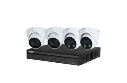 Dahua 6MP 8 Channel Kit: 2 x DH-IPC-HDW3666EMP-S-AUS 2 x DH-IPC-HDW3649H-AS-PV-ANZ 1 x DHI-NVR4108HS-8P-AI/ANZ - Security Zone Online