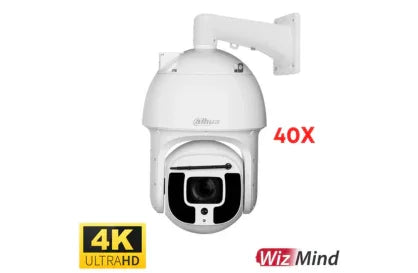 DAHUA 4K 40x Starlight+ IR WizMind Network PTZ Camera DH-SD8A840WA-HNF - Security Zone Online