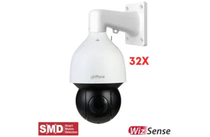 Dahua 4MP 32x Starlight IR WizSense Network PTZ Camera DH-SD5A432XA-HNR - Security Zone Online