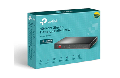 TL-SG1210MP 10-Port Gigabit Desktop Switch with 8-Port PoE+ - Security Zone Online