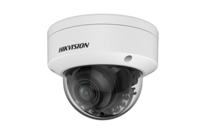 Hikvision DS-2CD2767G2HT 6MP Smart Hybrid Light ColorVu Motorised 2.8-12mm VF Dome Camera White Black - Security Zone Online