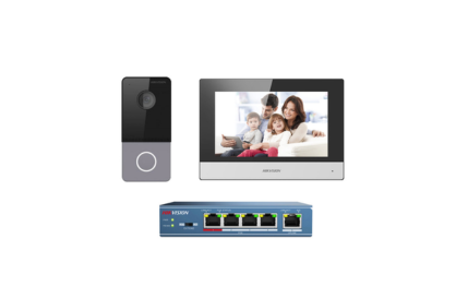 Hikvision Gen2 IP 1 Button Villa Intercom Kit for Homes - Security Zone Online