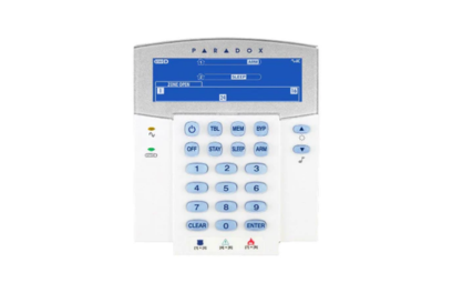 Paradox 32-Zone Hardwired Fixed LCD Keypad Module (AKA K32I) - Security Zone Online