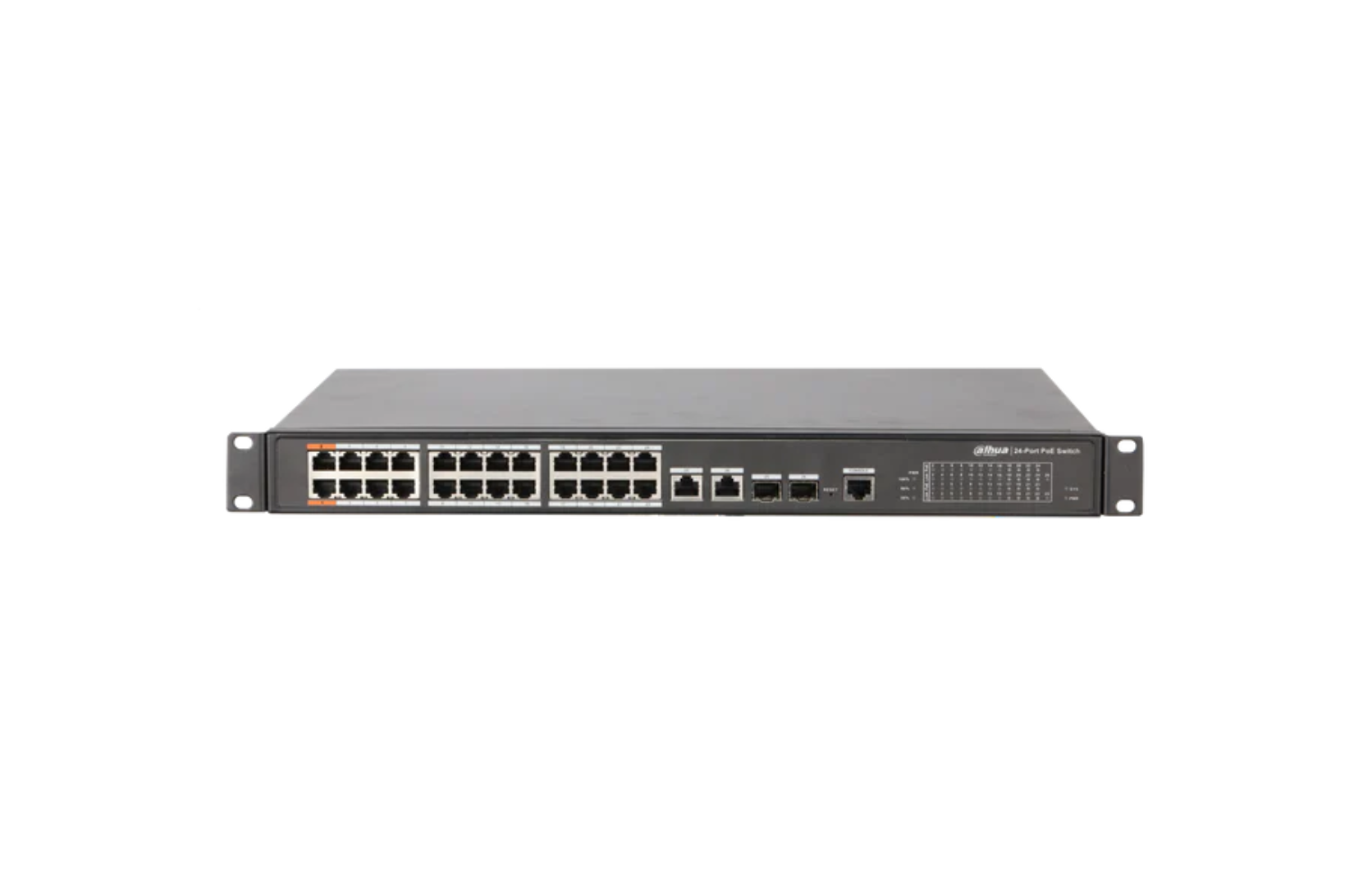 Dahua 24-Port  PFS4226-24ET-240 Fast PoE Switch + 2-Port Gigabit Combo Uplink (240W) Product vendor