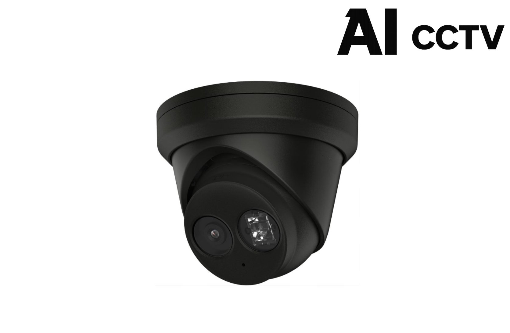 AI CCTV 8MP 4K Smart AI Turret Black 2.8mm Product vendor