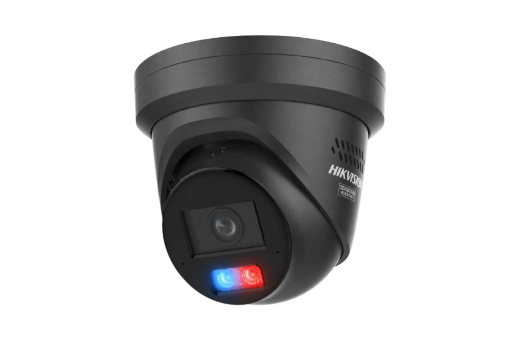 Hikvision DS-2CD2387G3-LIS2UY/SRB 8 MP Smart Hybrid Light with ColorVu Fixed Turret Network Camera Red Blue Strobe Product vendor