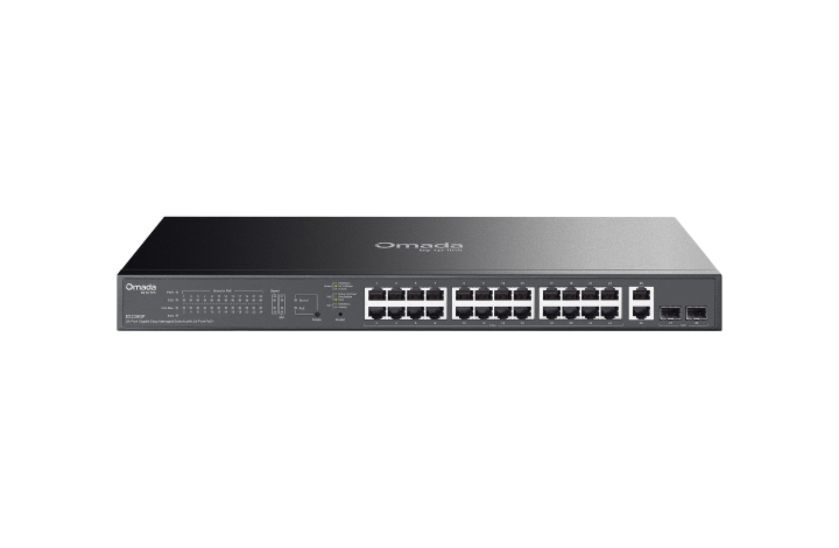 TPLink ES228GP Omada 28-Port Gigabit Easy Managed Switch with 24-Port PoE+ Product vendor
