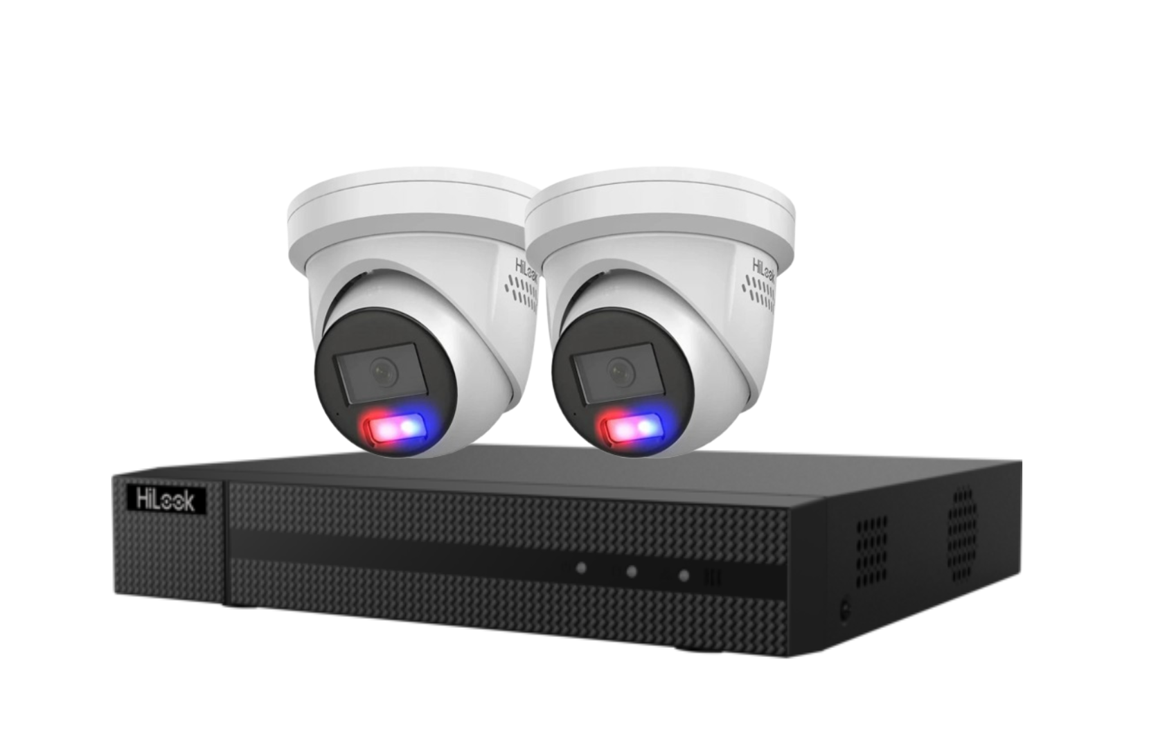 HiLook by Hikvision 6MP 2 Camera Kit with 2 x AI IntelliSense, Full-Color Built-in Audio, 4CH 4K NVR Product vendor