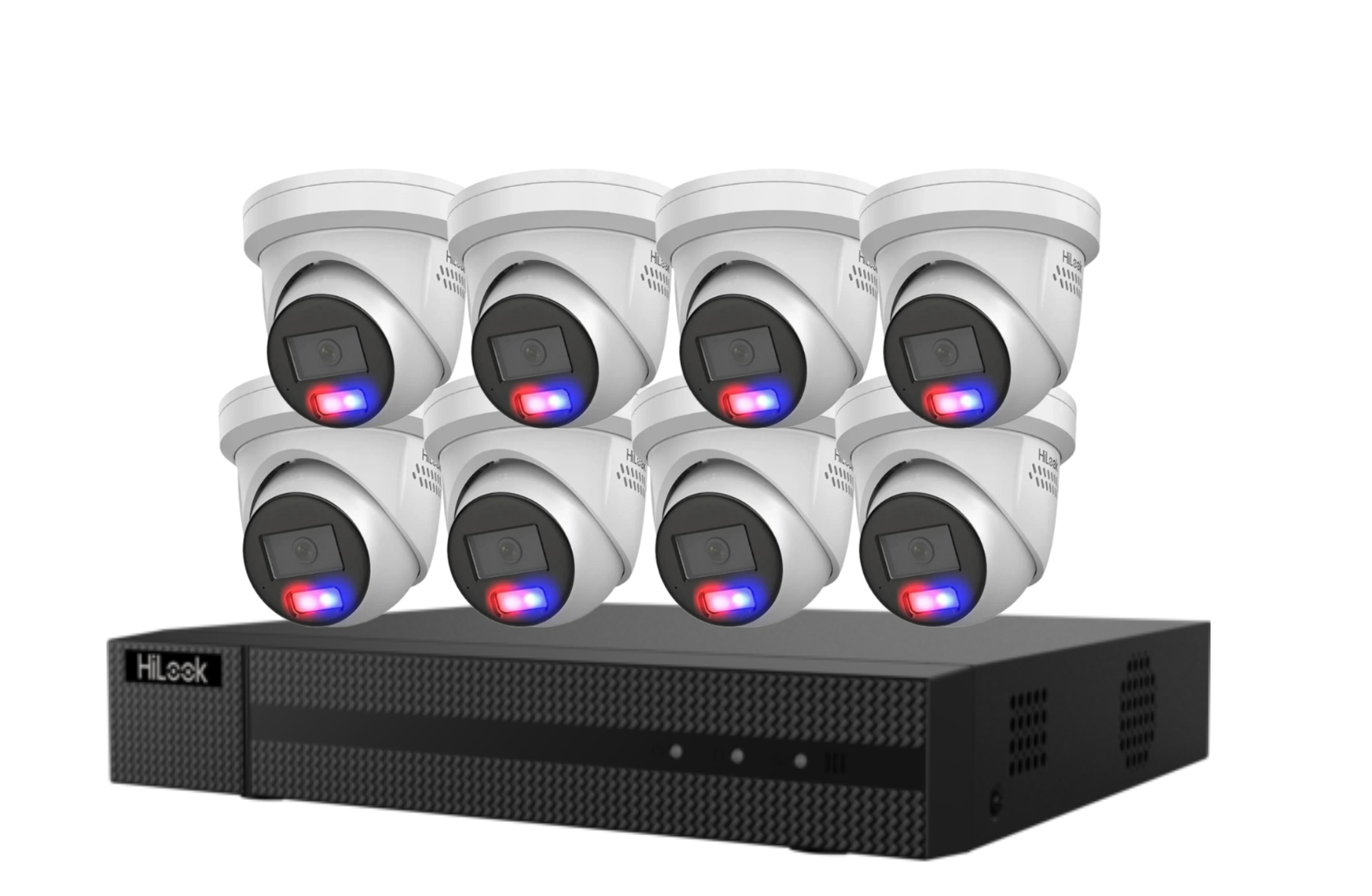 HiLook by Hikvision 6MP Acusense 8 Camera , 8CH NVR Kit – ACDC All in one Camera with Colour Deterrance Product vendor