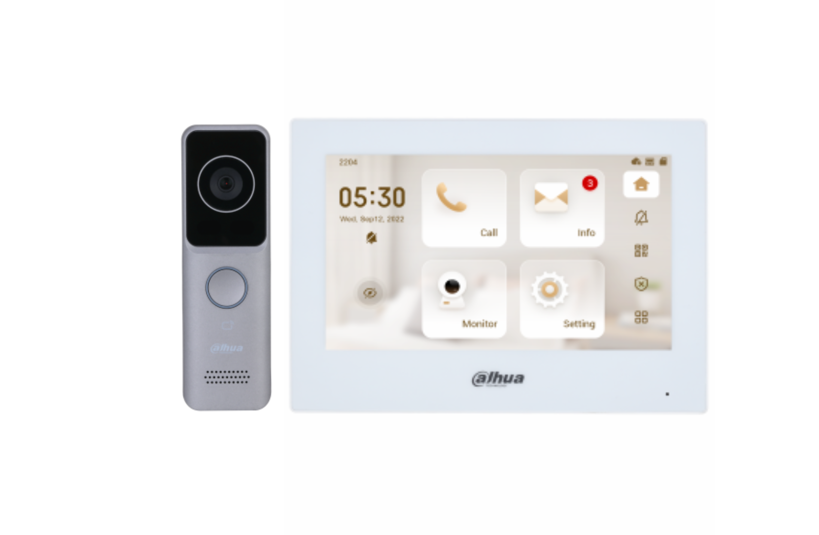 Dahua KTW02 Wi-Fi Villa Door Station & IP Indoor Monitor Kit Product vendor