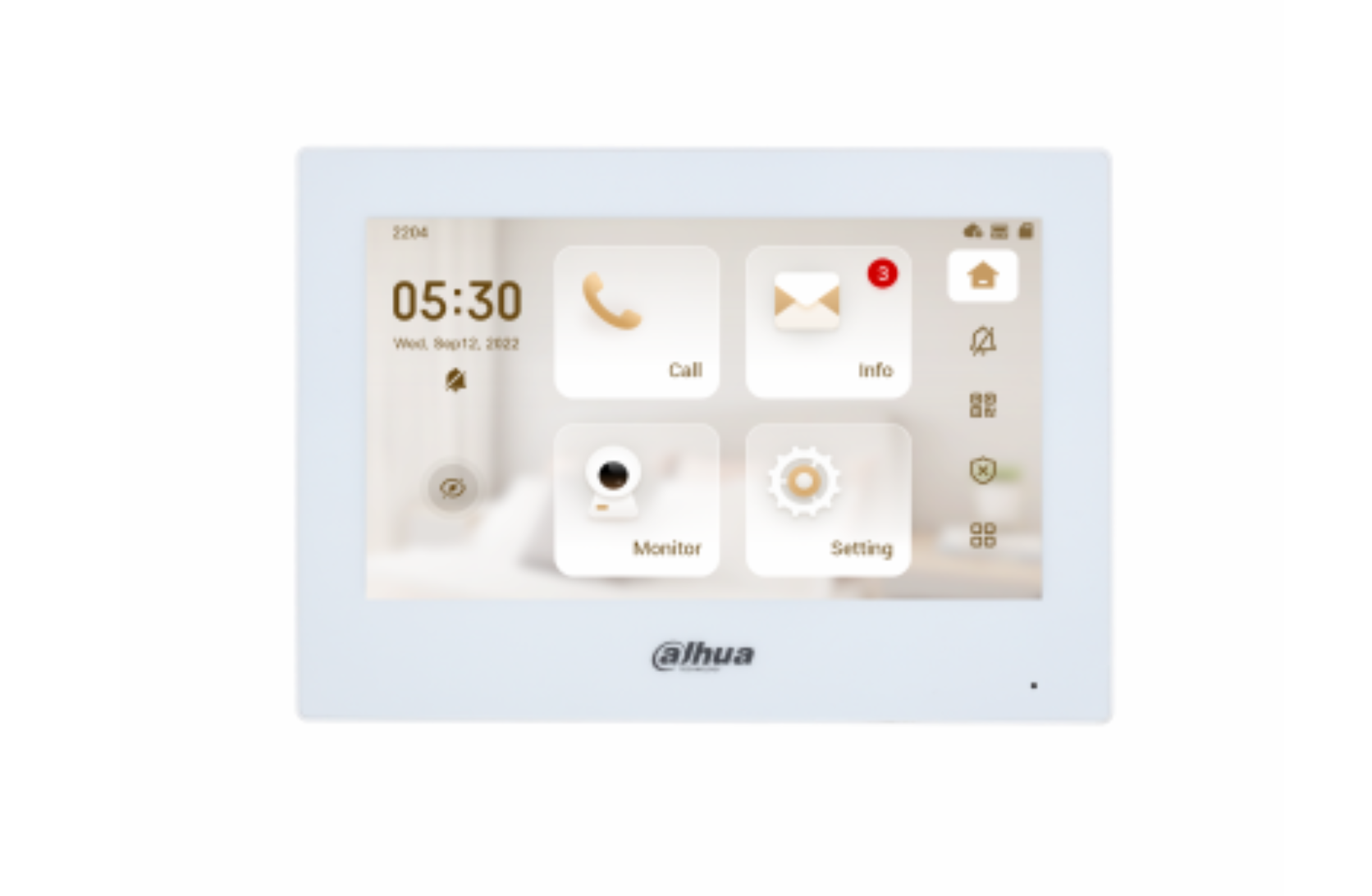 Dahua VTH2621G(W)-WP IP & Wi-Fi Indoor Monitor Product vendor