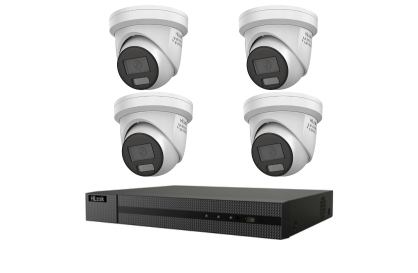 HiLook by Hikvision 6MP Acusense 4 Camera , 4CH NVR Kit – ACDC All in one Camera with Colour Deterrance - Security Zone Online